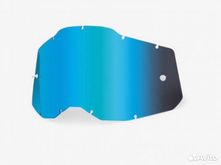 Линза 100% RC2/AC2/ST2 Mirror Blue, 51008-250-01