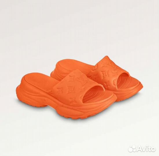 Женские сланцы Louis Vuitton Pool 55