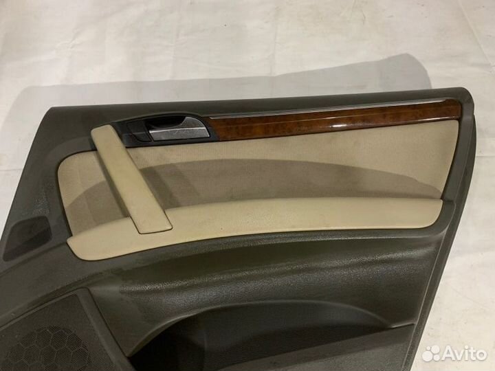 Обшивка двери задняя левая Audi Q7 4L