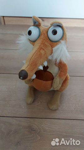 Мягкая игрушка белка из ледникового периода