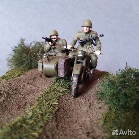 Модель мотоцикла М-72