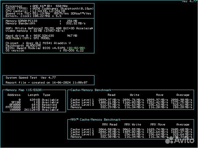 Ретро мат. плата Acorp 5ALI61 (Super Socket 7)