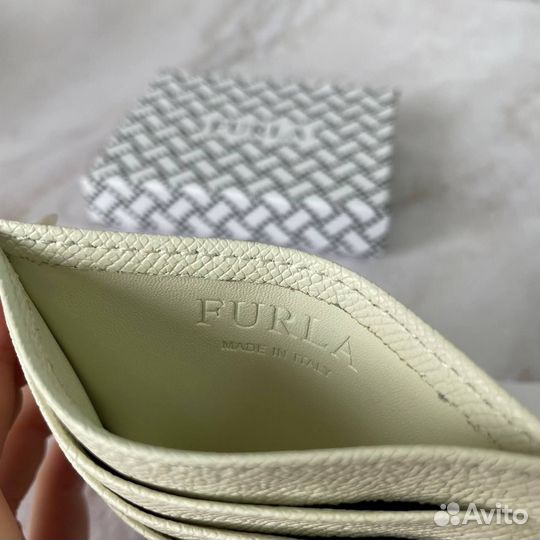 Картхолдер Furla бежевый