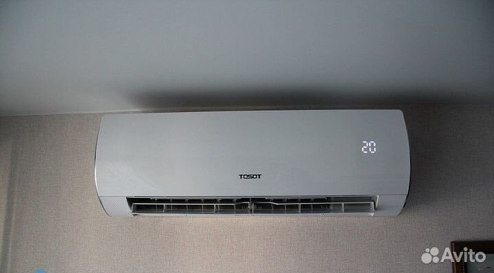 Инверторный Tosot Lyra inverter \ Монтаж