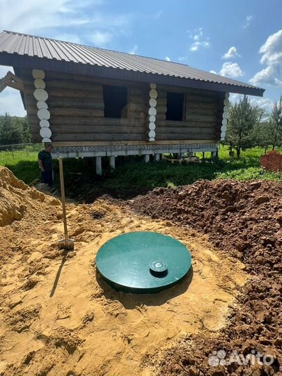 Установка септика под ключ от производителя