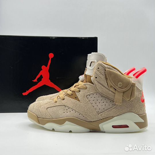 Кроссовки Nike Air Jordan 6 Retro x Travis Scott