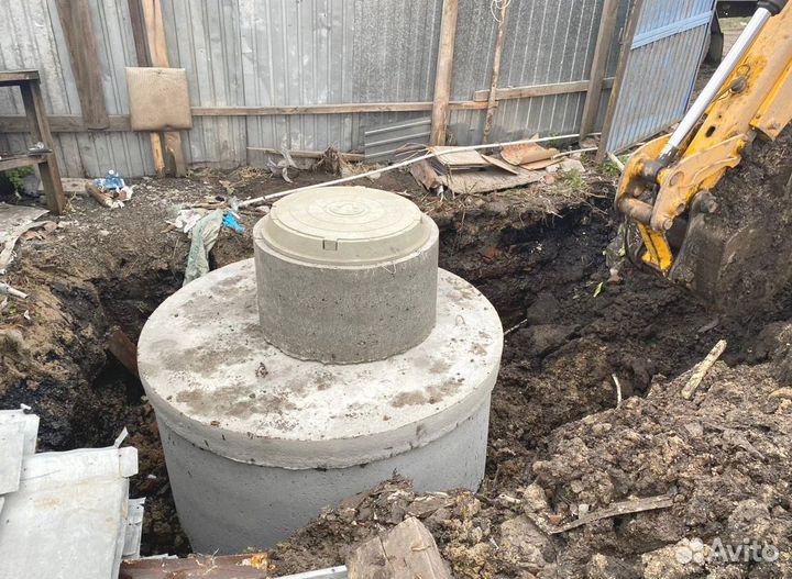 Выгребная яма под ключ / Гарантия 5 лет