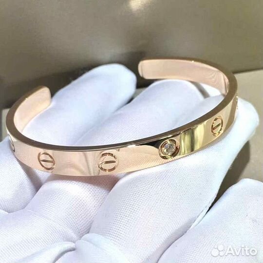 Браслет Cartier Love, розовое золото
