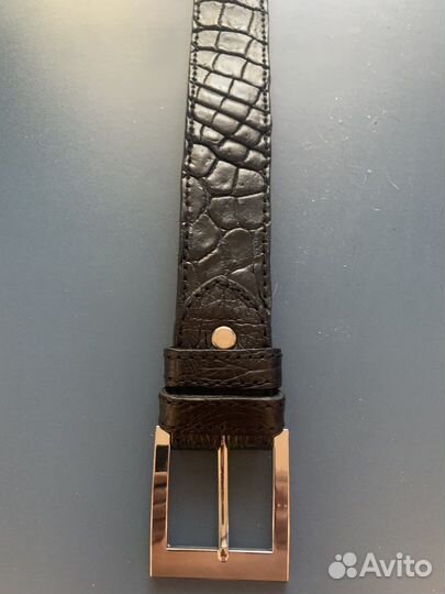 Ремень из кожи крокодила