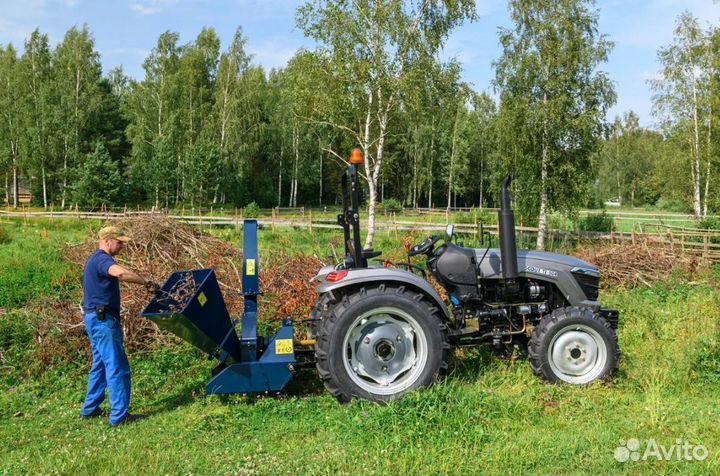 Измельчитель веток и травы скаут BX42