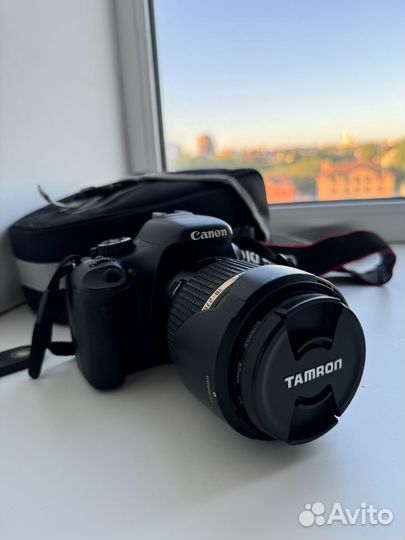 Зеркальный фотоаппарат Canon EOS 550D, черый