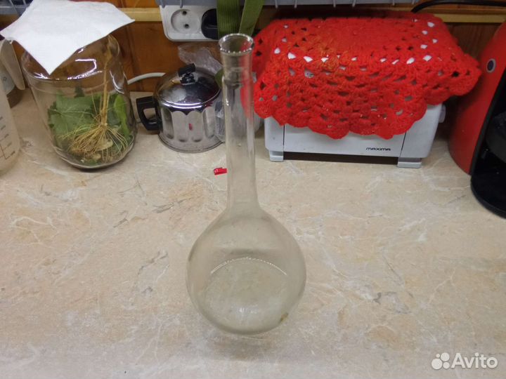 Колба мерная (необычная ваза)