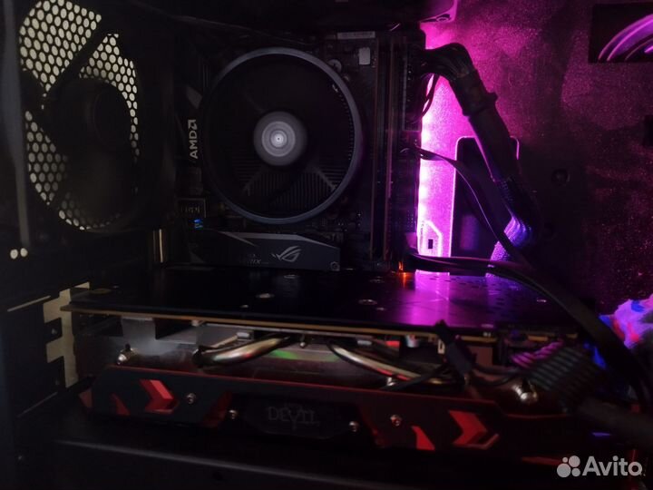 Игровой компьютер Ryzen5/ RX590 8 GB/ 16GB озу