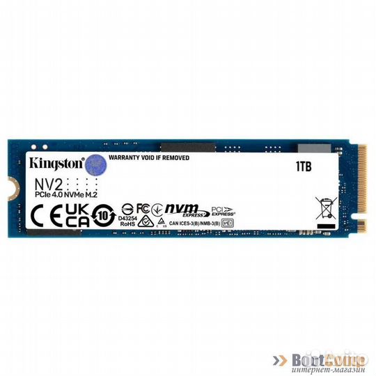 Жесткий диск SSD M.2 1TB Kingston NV1 SNV2S/1000G