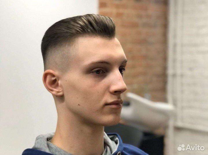 Барбер, мужская стрижка, барбершоп