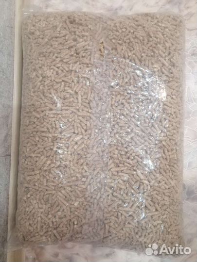 Наполнитель для кошачьего туалета древесный