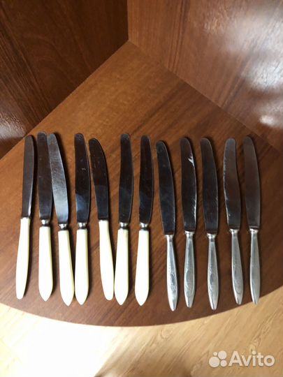 Ножи столовые советские