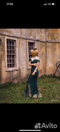 Вечернее платье в пол 40 42