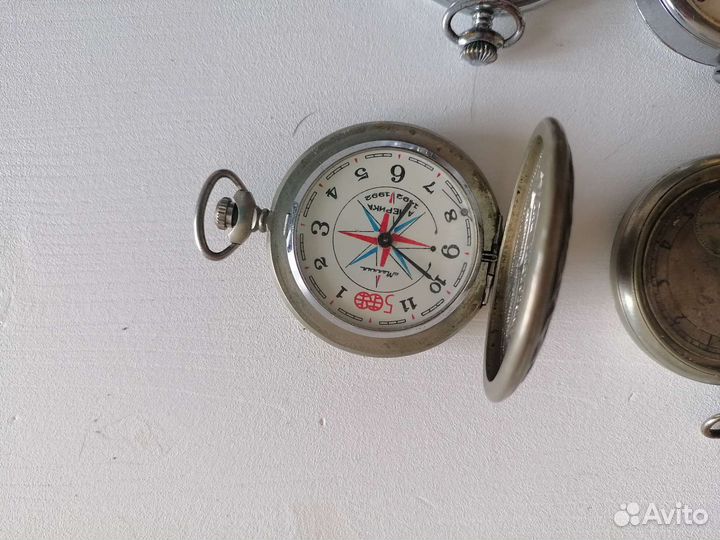 Часы карманные Молния, зим, Кировские