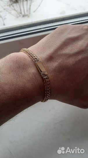Золотой браслет новый 13г
