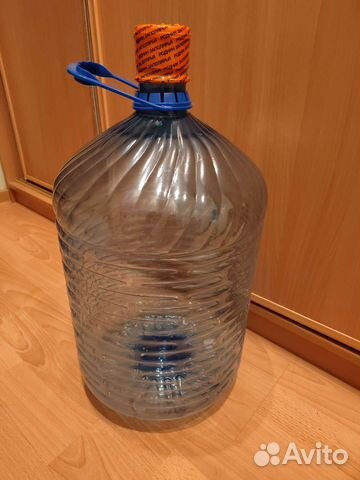 Бутыль пластиковая 19 литров с ручкой