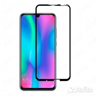 Защитное стекло 9D для Huawei Honor 10 lite (5 шт)