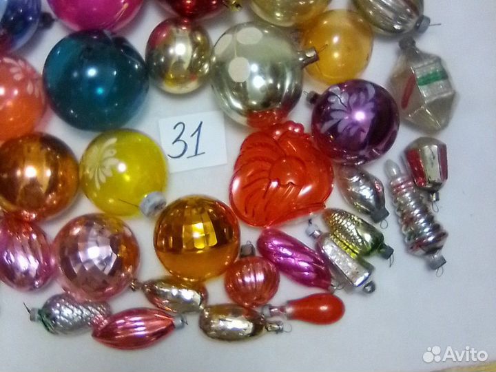 Ёлочные игрушки СССР, ретро
