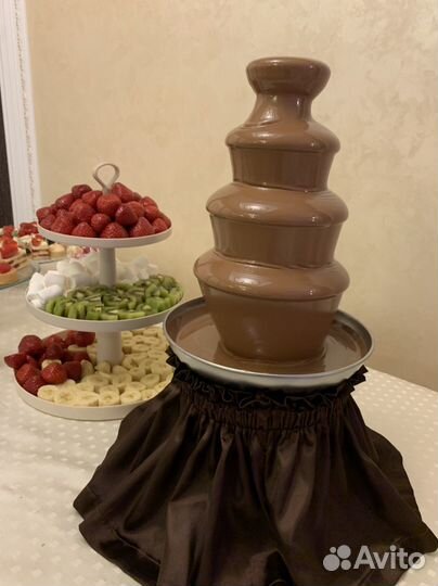 Аренда шоколадный фонтан на мероприятие