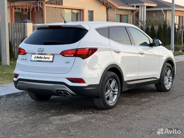 Hyundai Santa Fe 2.2 AT, 2016, 101 000 км