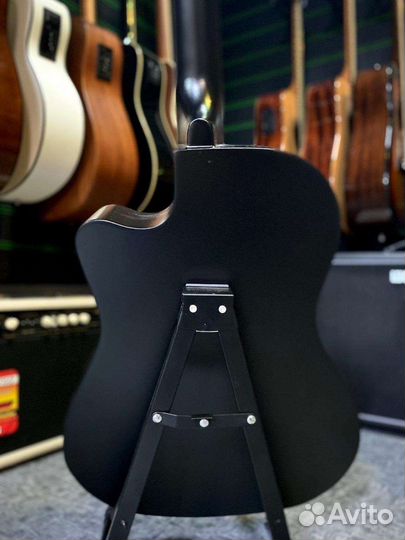 Гитара акустическая Черная