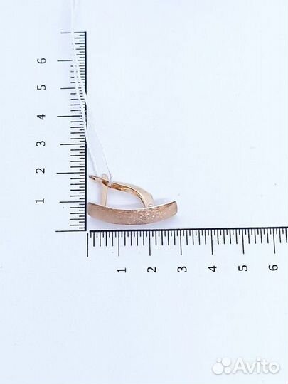 Золотые серьги