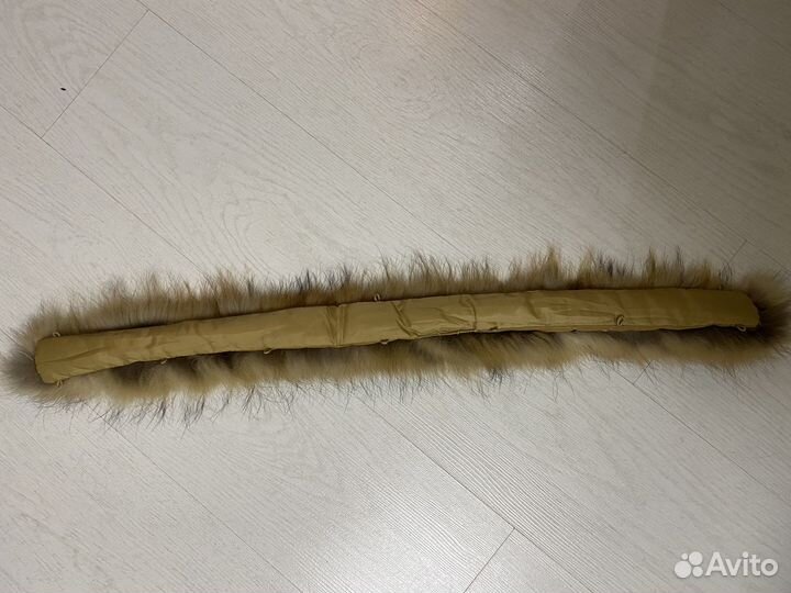 Опушка на капюшон енотик