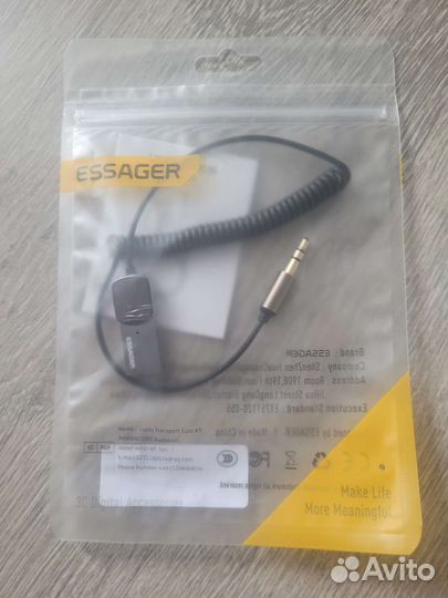 Bluetooth aux адаптер