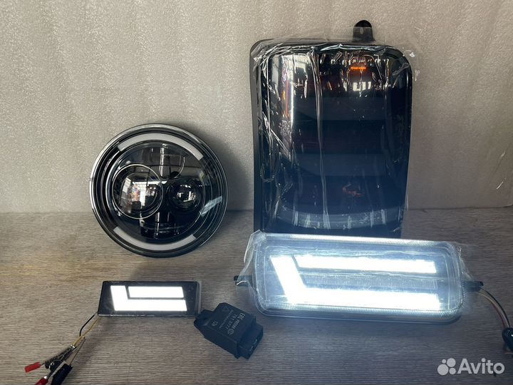 Комплект оптики на Ниву