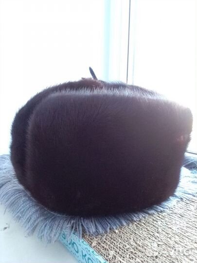 Шапка ушанка норка новая