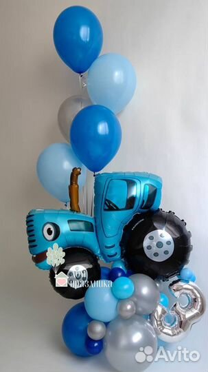 Воздушные с гелием шары на день рождения