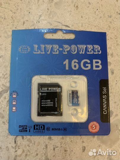 Карта памяти MicroSD 16gb