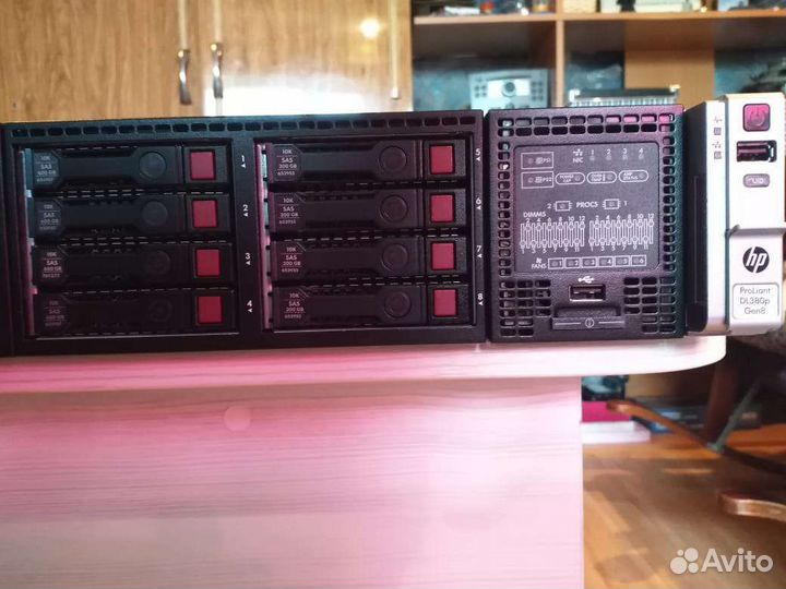 Сервер hp ProLiant DL380p Gen8- Сервер hp