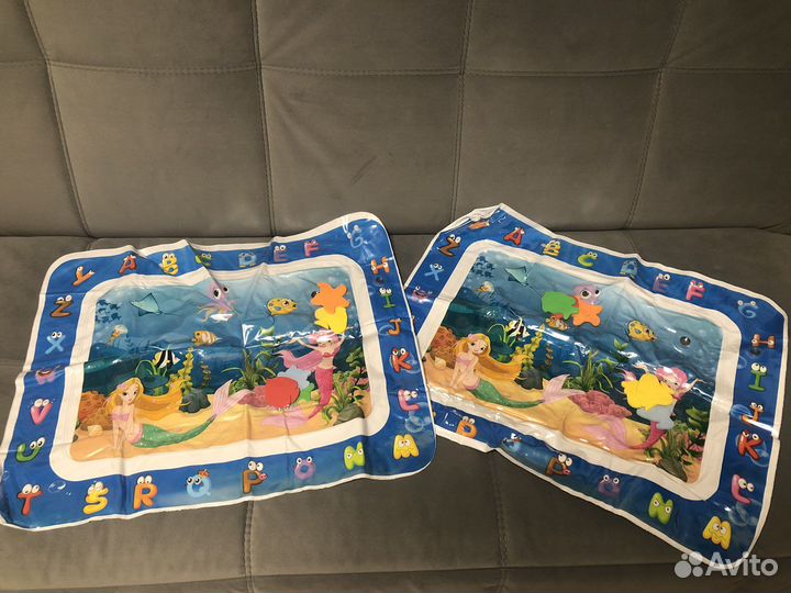 Водный развивающий коврик для двойни