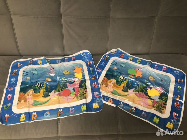 Водный развивающий коврик для двойни