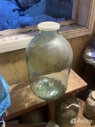 Банка 10 литров стеклянная