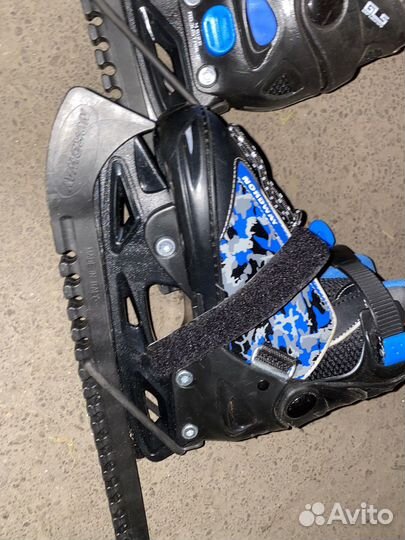 Коньки детские раздвижные 30-33