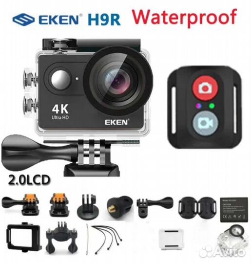 Экшн камера Eken h9r