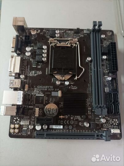 Материнская плата gigabyte h310m s2v 2.0