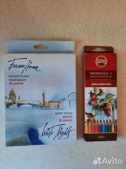 Акварельные карандаши для профессионал. художников
