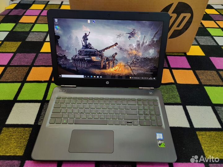 Игровой ноутбук HP pavilion 15-BC404UR (Полный ком