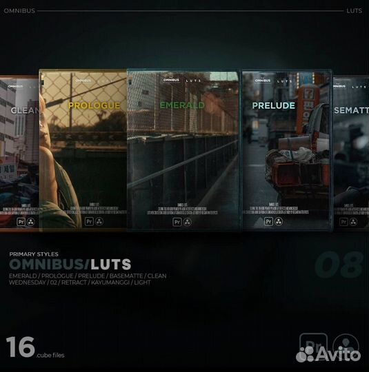 Пресеты и луты Benj Villena Omnibus Collection