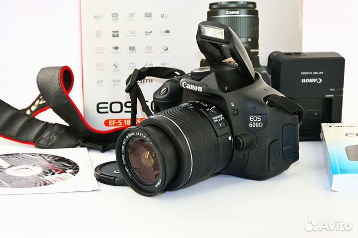 Canon EOS 600D/T3i 18.0MP цифрозеркалка Kit 18-55