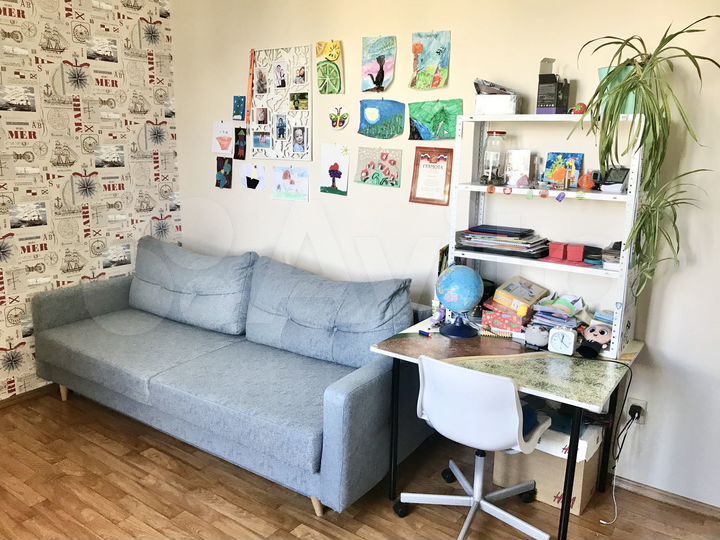 3-к. квартира, 74,4 м², 4/9 эт.