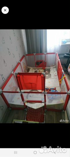 Большой детский манеж